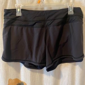 Lululemon athletic shorts. Size 8. Gently worn. Color black.